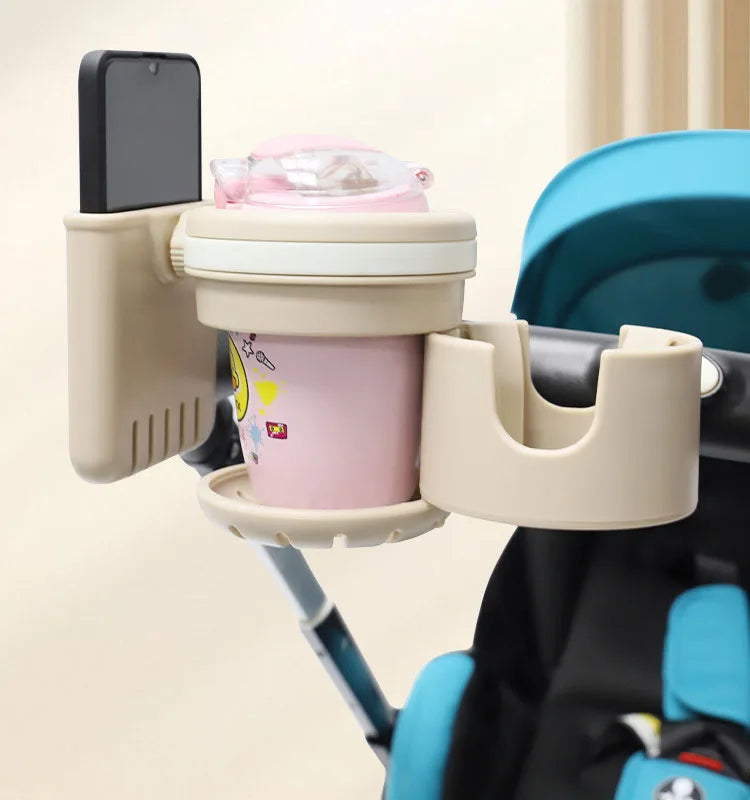 3in1 Kinderwagenhalterung | Handy | Flasche und vieles mehr