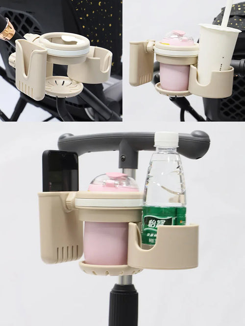 3in1 Kinderwagenhalterung | Handy | Flasche und vieles mehr